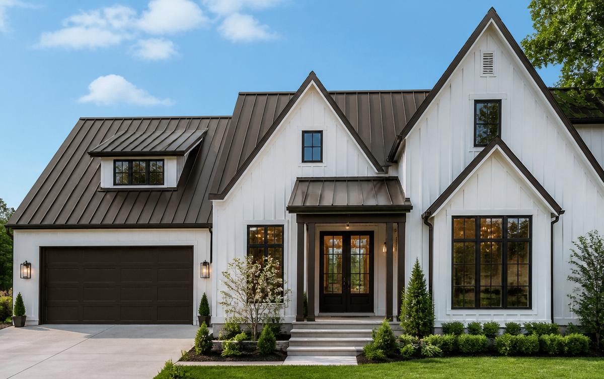 Standing-Seam Metal roof example